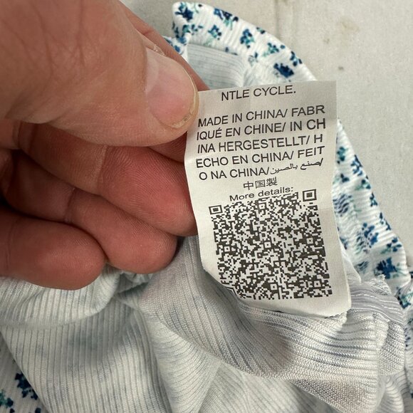 Shein Womens Maternity Floral Print Dress Sleeveless Spaghetti Straps Size L - Picture 7 of 7